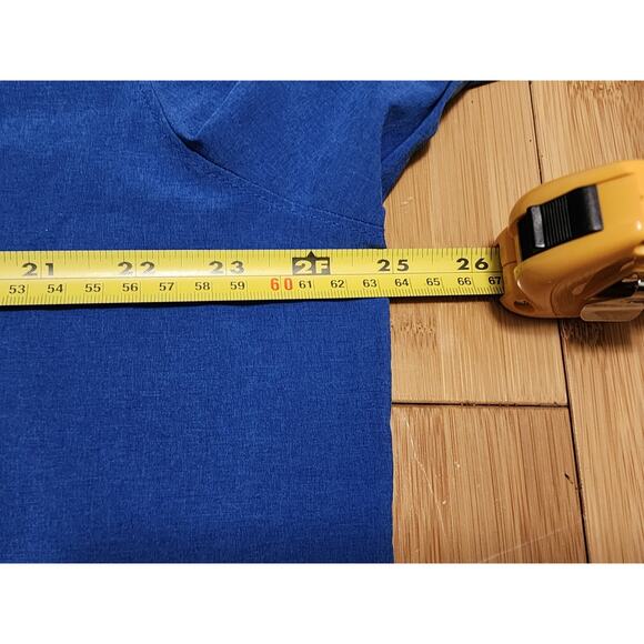 Nike SMU Mustangs Coaches Polo Shirt Mens XL DJ5123-496 Blue Golf Football Logo - Picture 3 of 8